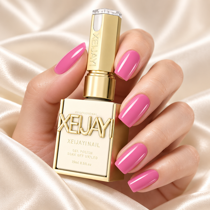 Rose Berry Self-Leveling High-Gloss Gel Nail Polish – UV/LED Required