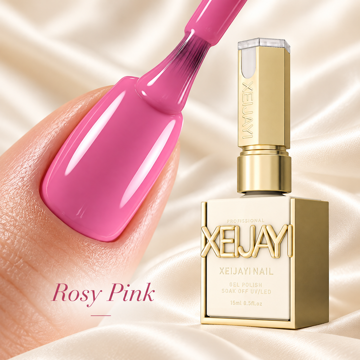 Rose Berry Self-Leveling High-Gloss Gel Nail Polish – UV/LED Required