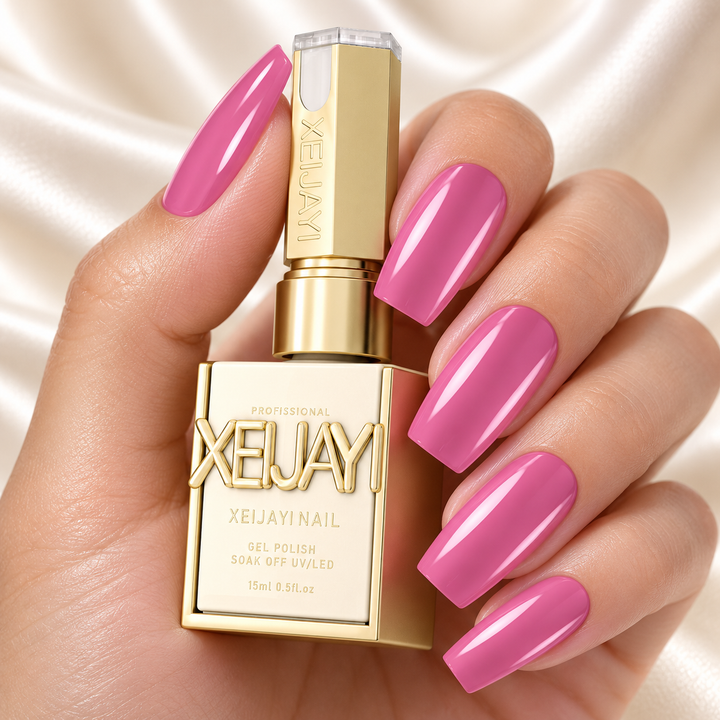 Rose Berry Self-Leveling High-Gloss Gel Nail Polish – UV/LED Required