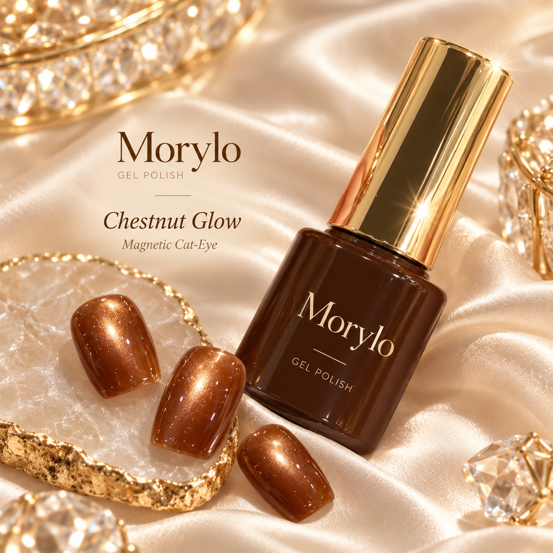 Chestnut Autumn Cat Eye Gel Nail Polish – UV/LED Required