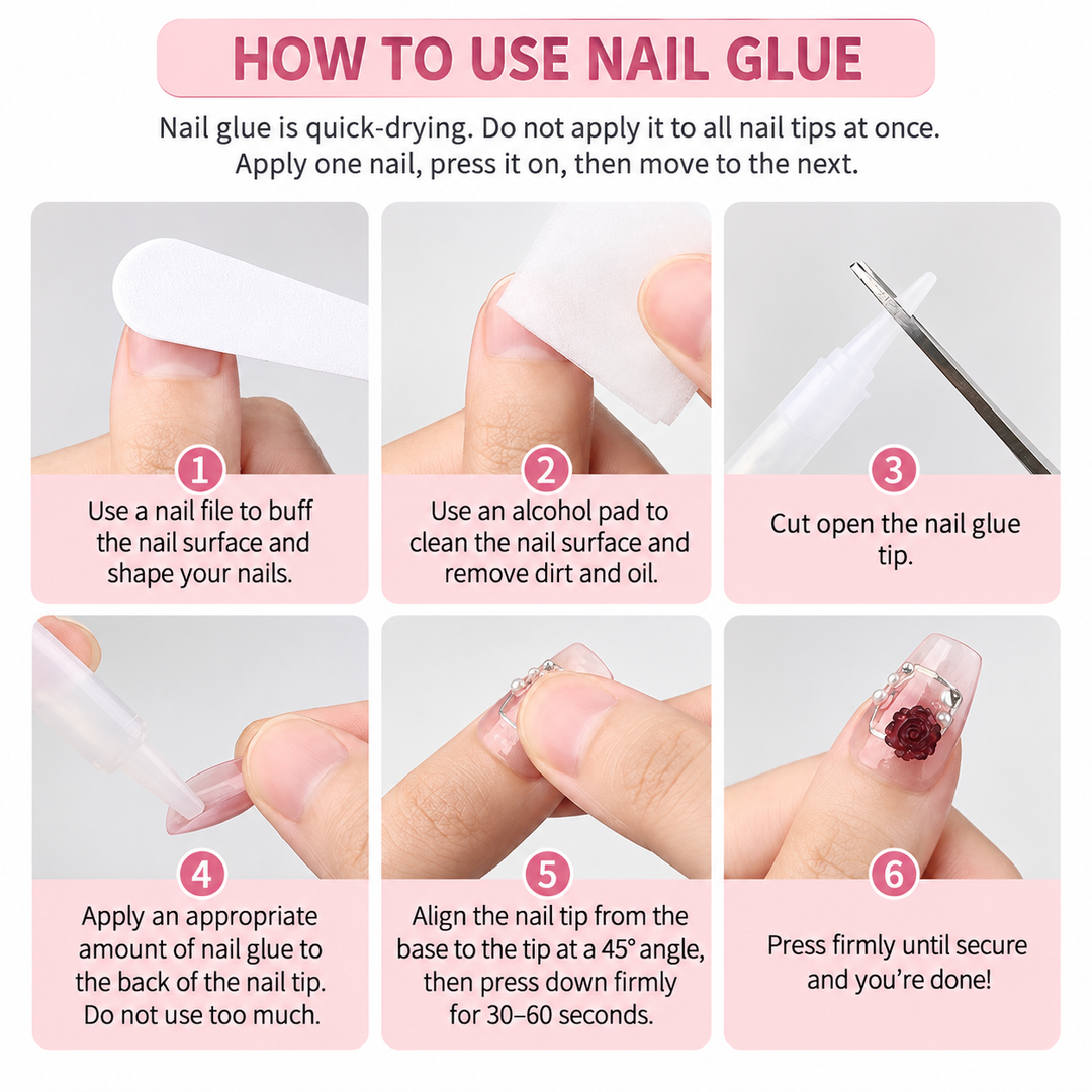 Morylo press-on nail product information